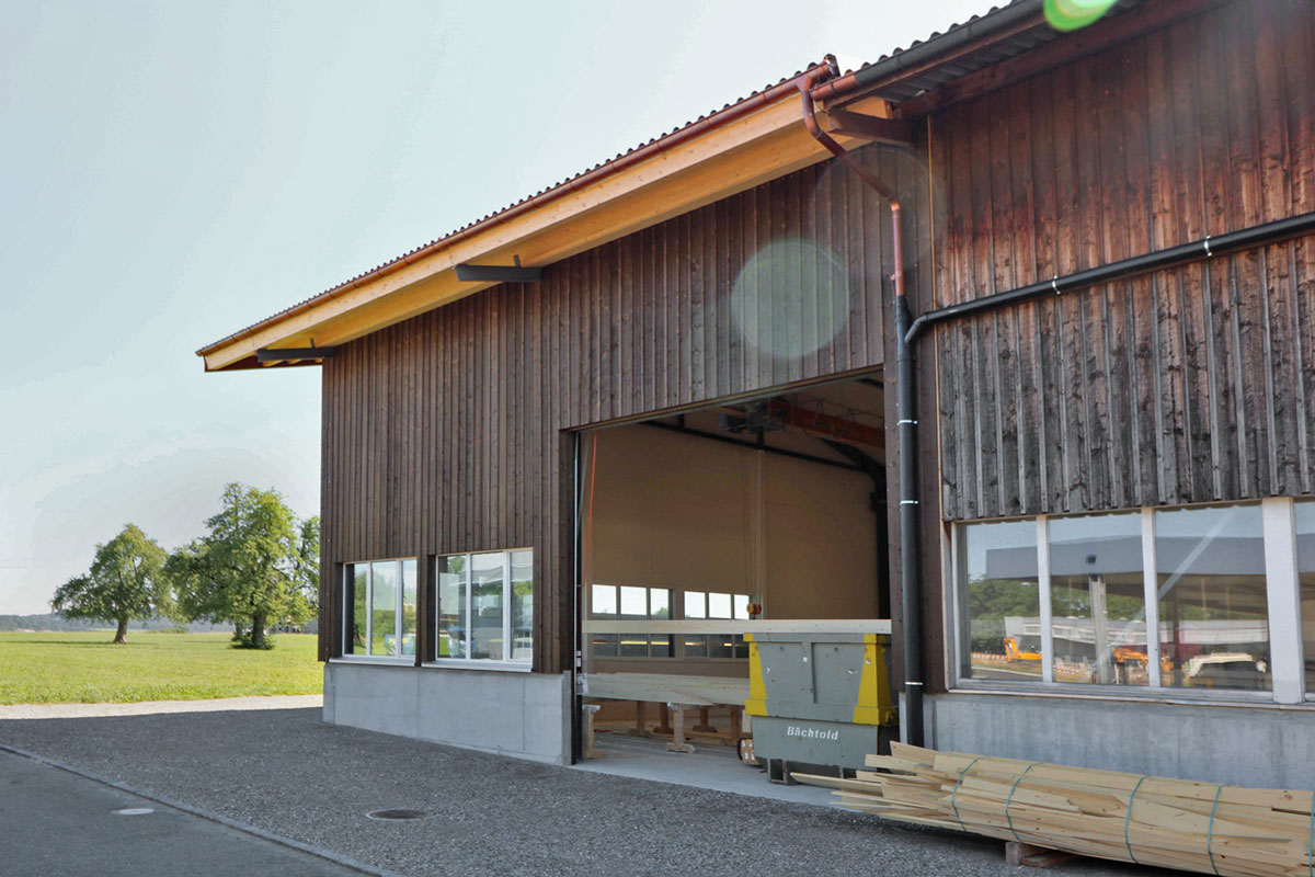 Erweiterungsbau Fabrikationshalle in Schwarzenbach